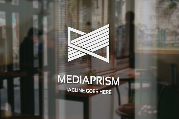 Media Prism Logo in Logo Templates - product preview 3