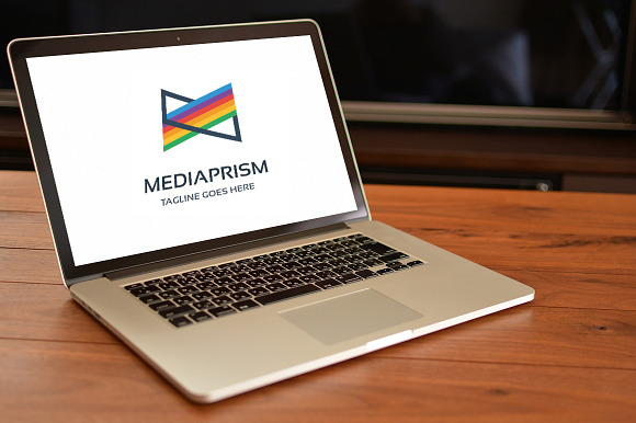 Media Prism Logo in Logo Templates - product preview 4
