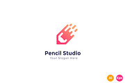 Pencil Studio Logo Template