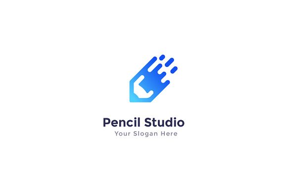 Pencil Studio Logo Template in Logo Templates - product preview 1
