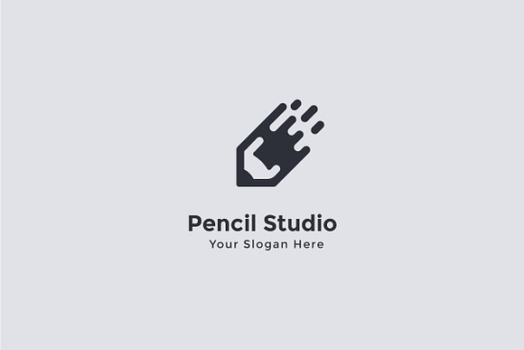 Pencil Studio Logo Template in Logo Templates - product preview 2