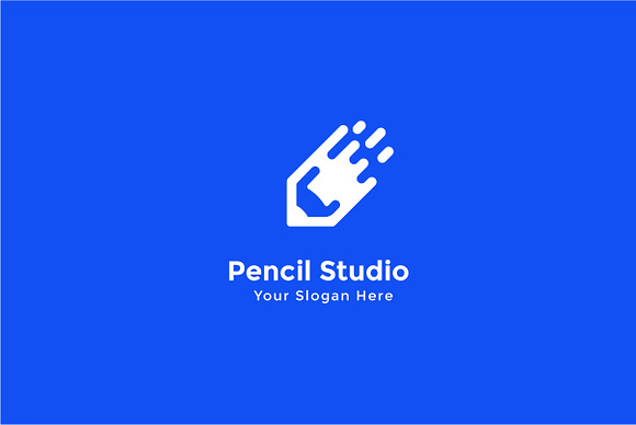 Pencil Studio Logo Template in Logo Templates - product preview 3
