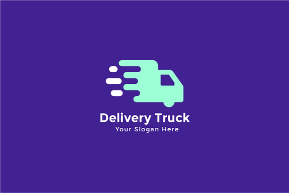 Fast Delivery Truck Logo Template in Logo Templates - product preview 1