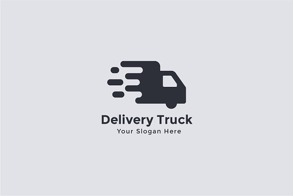 Fast Delivery Truck Logo Template in Logo Templates - product preview 3
