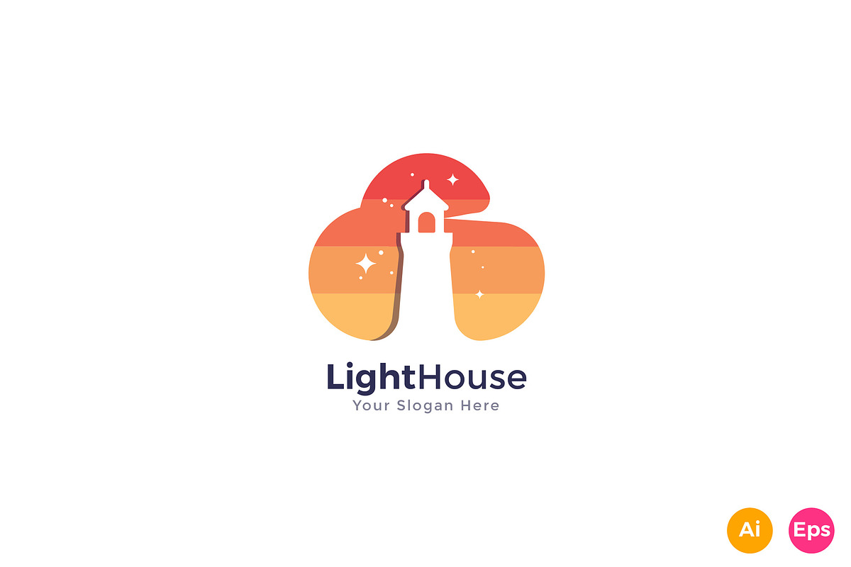 Light House Creative Studio Logo in Logo Templates - product preview 8