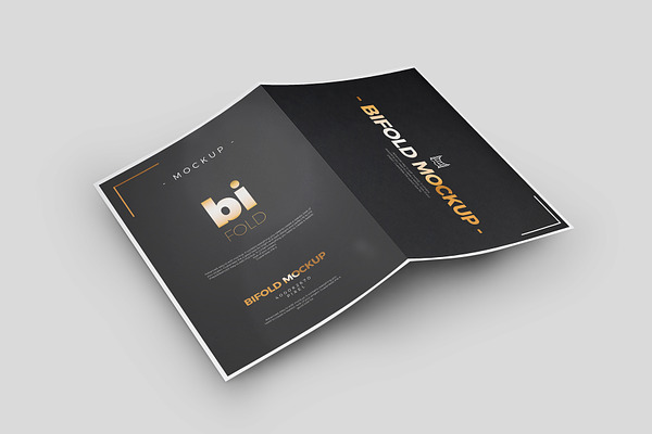 Bi-Fold A5 Brochure / Mock-up 3