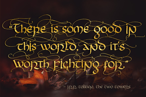 Rivendell. The full of magic font. in Blackletter Fonts - product preview 1