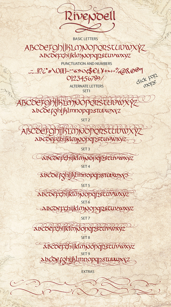 Rivendell. The full of magic font. in Blackletter Fonts - product preview 13