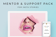 Mentor & Support Pack -Insta Stories