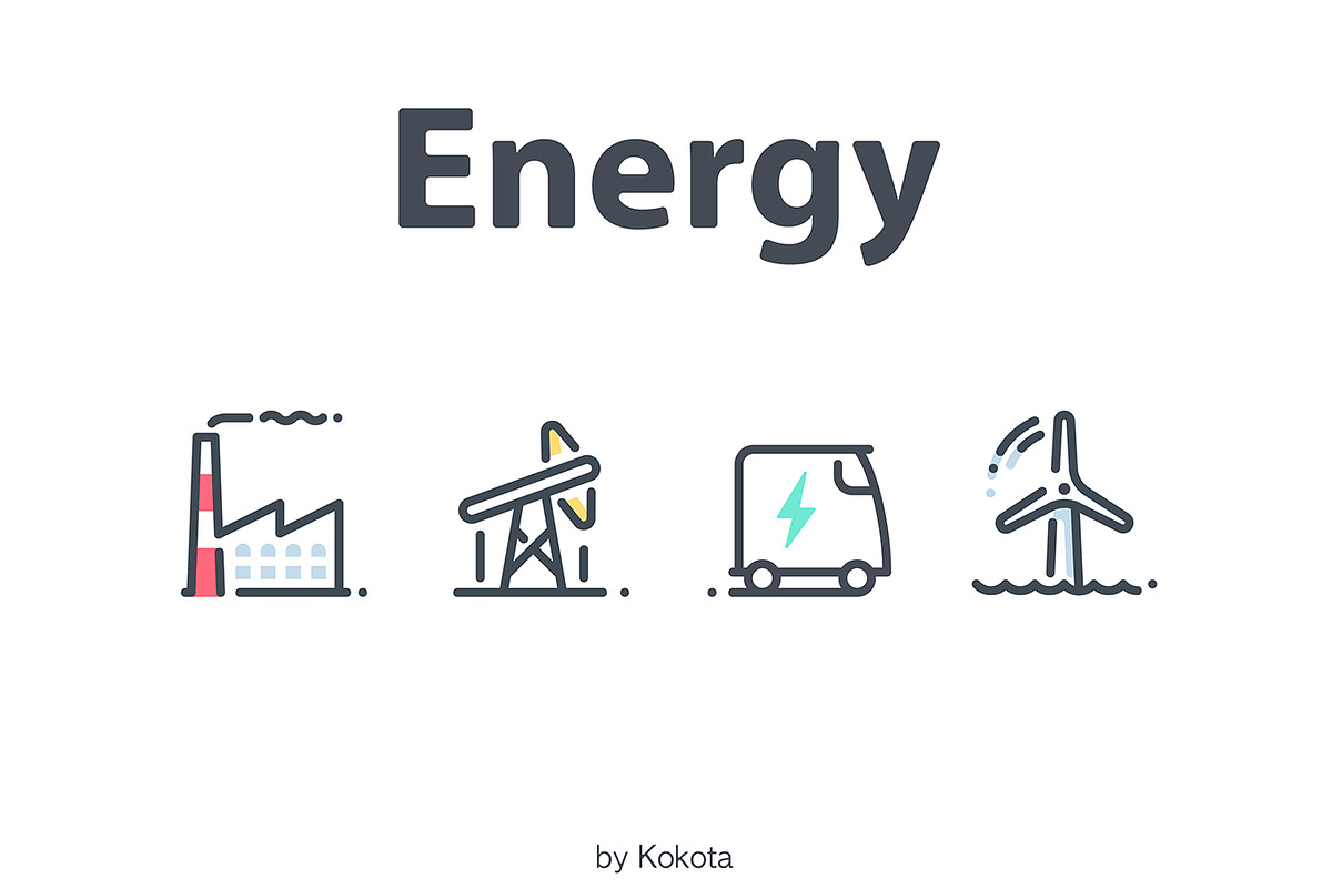 Energy 28 icons in Icons - product preview 8