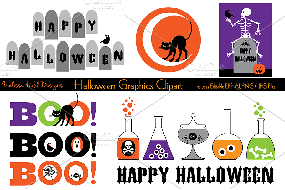 Halloween Graphics Clipart