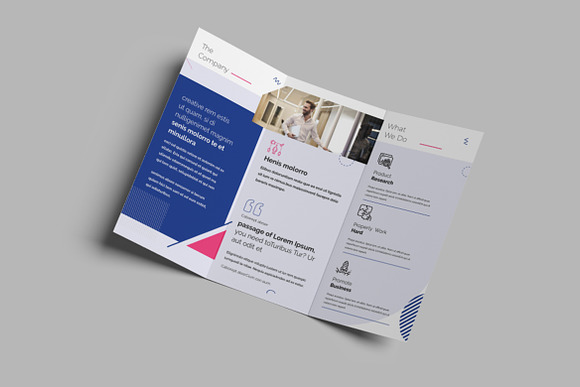 The Creative Trifold in Brochure Templates - product preview 2
