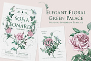 Green Palace Elegant Invita Template