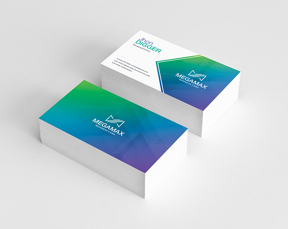 Abstract Business Card in Business Card Templates - product preview 2