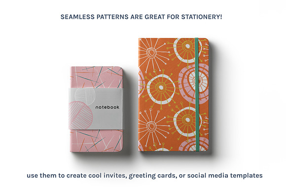 Mod Fifties | Artboards + Patterns in Patterns - product preview 2