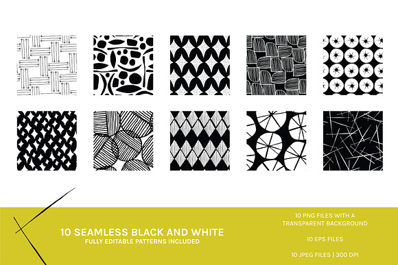 Mod Fifties | Artboards + Patterns in Patterns - product preview 5