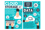 Cloud storage information technology