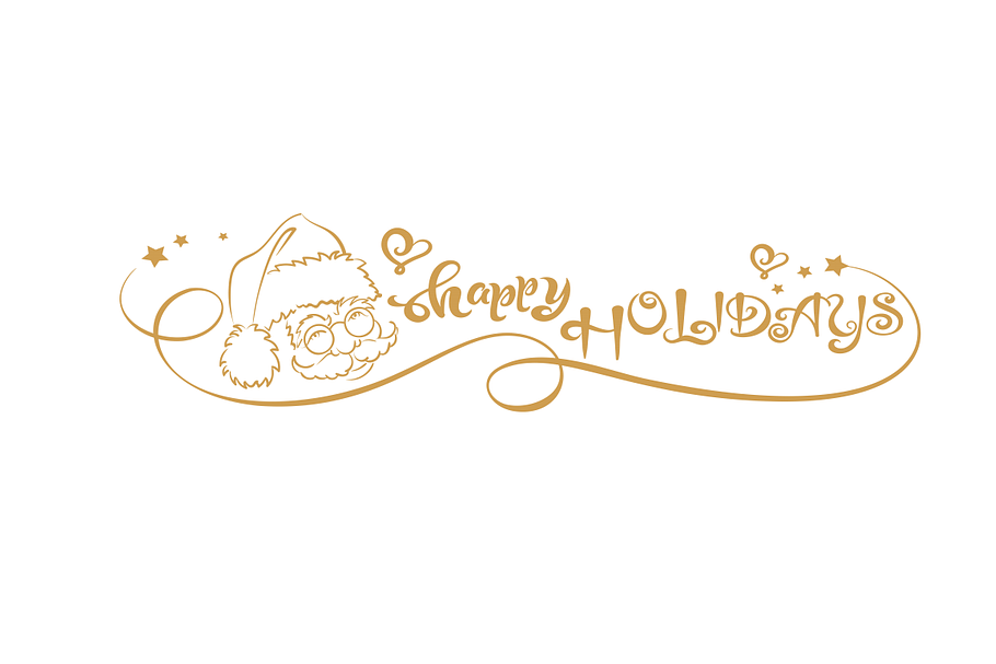Happy Holidays - drawing in Illustrations - product preview 8