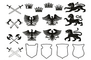 Heraldic elements and symbols
