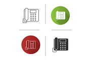 Landline phone icon
