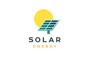 Solar energy badge concept