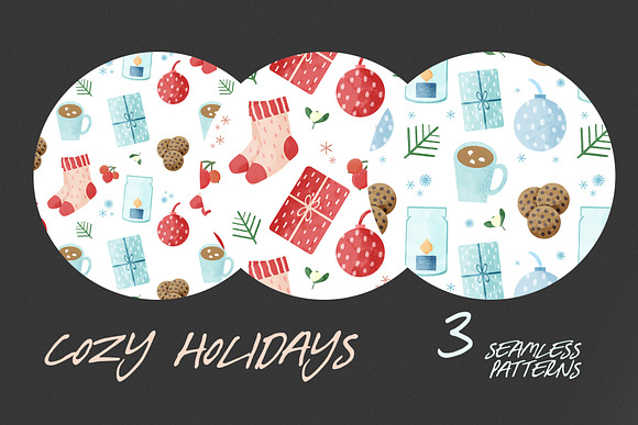 Cozy Holidays Clipart in Illustrations - product preview 2