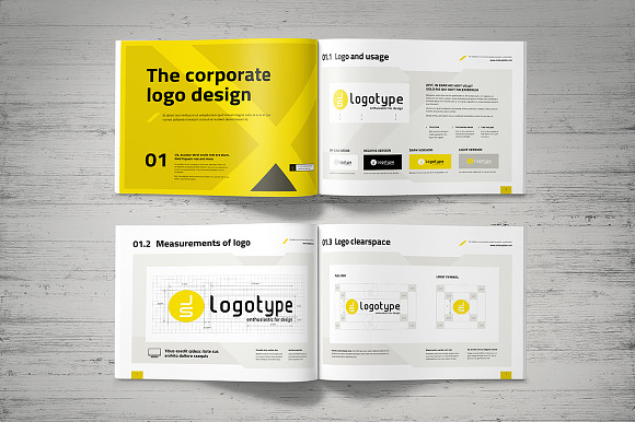Brand Manual Vol. 4 in Brochure Templates - product preview 1