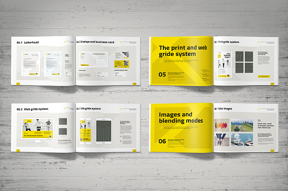 Brand Manual Vol. 4 in Brochure Templates - product preview 2