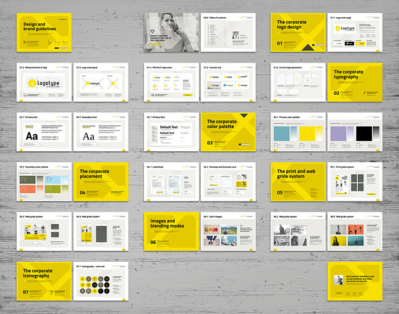 Brand Manual Vol. 4 in Brochure Templates - product preview 4