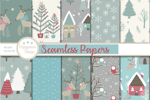Whimsical winter in Illustrations - product preview 2