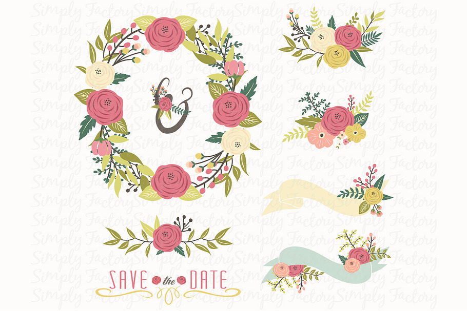 Rustic Wedding Floral Collection
