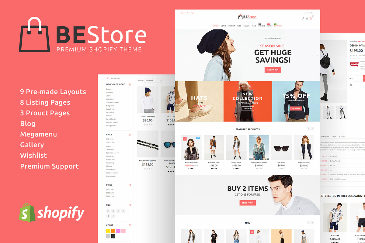Image result for BEStore theme"