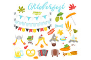 Oktoberfest holiday symbols
