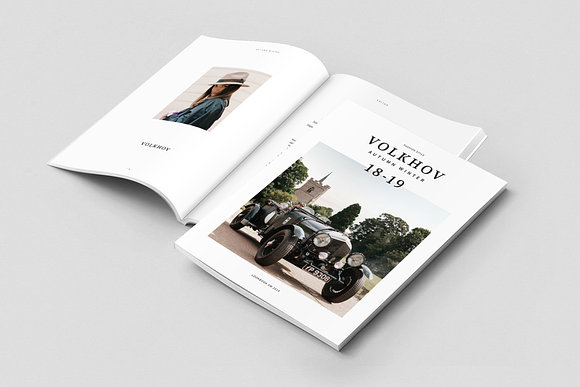Volkhov Lookbook in Brochure Templates - product preview 3
