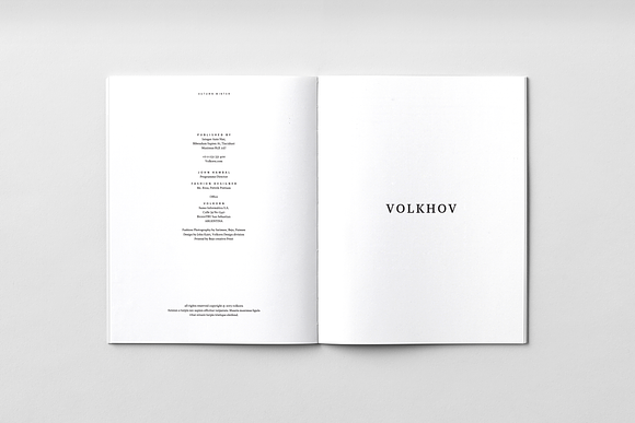 Volkhov Lookbook in Brochure Templates - product preview 5