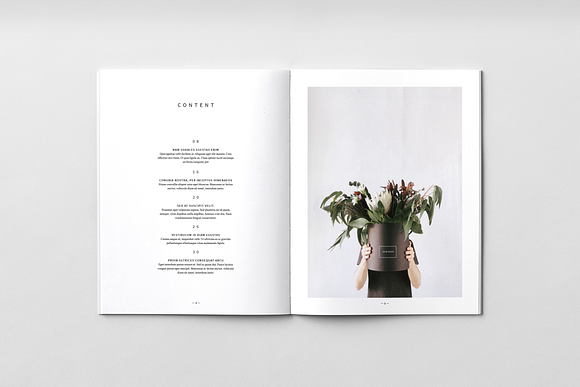 Volkhov Lookbook in Brochure Templates - product preview 10