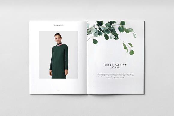 Volkhov Lookbook in Brochure Templates - product preview 12