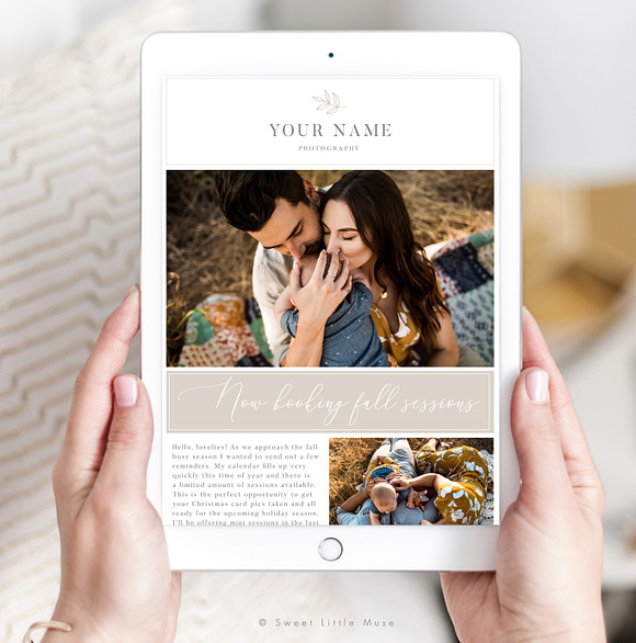 Email Newsletter Template in Email Templates - product preview 1
