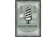 Electrical service poster