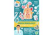 Endocrinology medical poster
