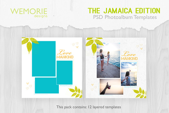 Modern Scrapbook Photobook Template in Magazine Templates - product preview 1