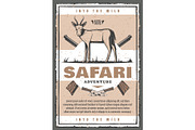 African safari animal hunting