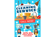 Cleaning service poster