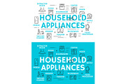 Home appliances and equipment