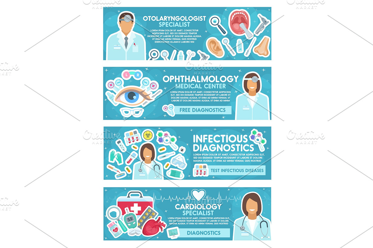 Cardiology, ENT, infectious medicine in Illustrations - product preview 8