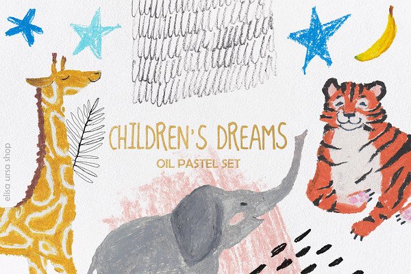 Oil Pastel Set | Children's Dreams