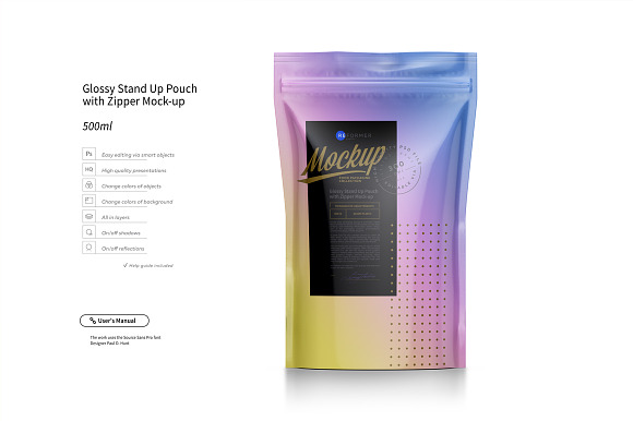 Stand Up Pouch Mockup Set / 40% OFF! in Product Mockups - product preview 4