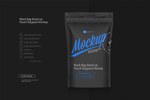 Stand Up Pouch Mockup Set / 40% OFF! in Product Mockups - product preview 11