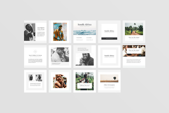 Africa Social Media Pack in Social Media Templates - product preview 8