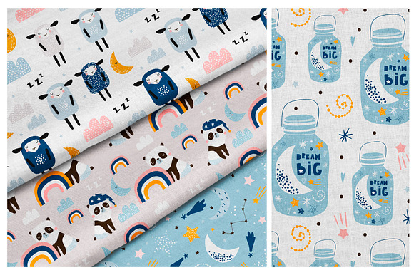 Sweet dreams graphic collection in Patterns - product preview 5